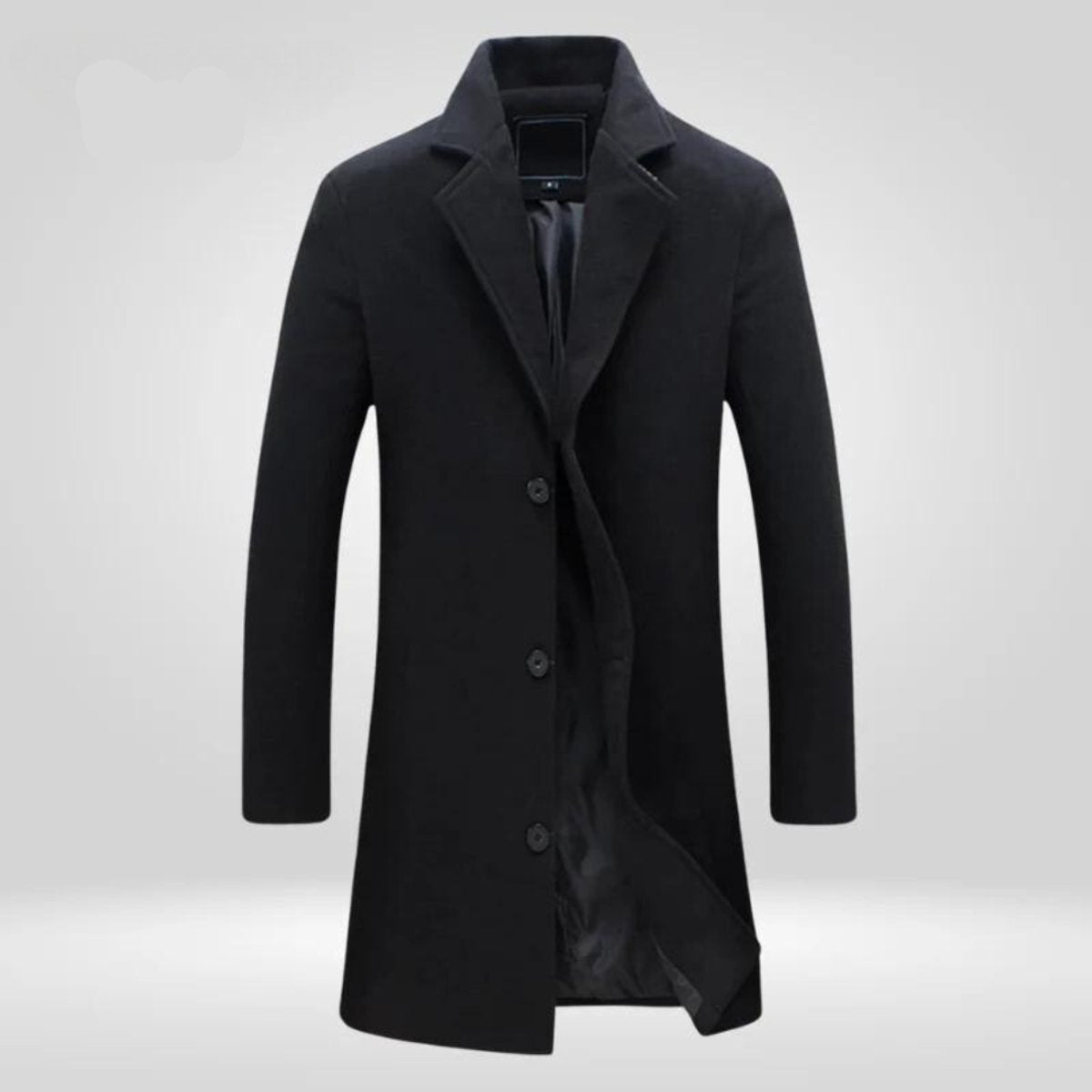 Florian | Wool Coat – Classic Long Winter Style for Men
