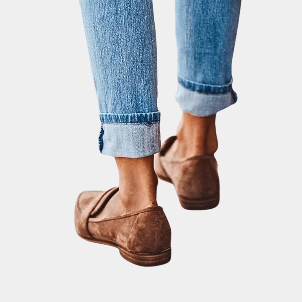 Sophia | Elegante and Zeitlose Damen Leder Loafer
