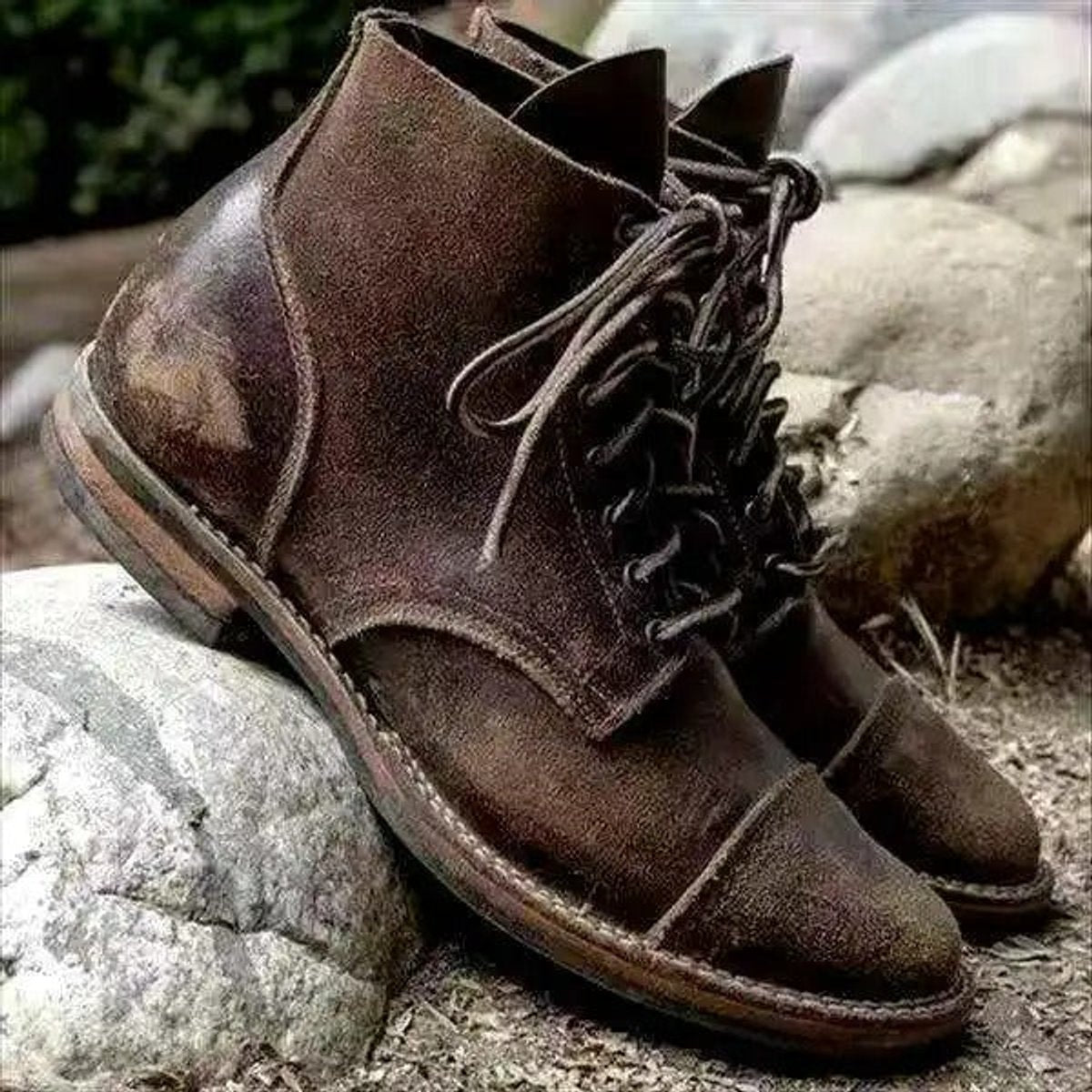 Felix | Trendige und bequeme Zehenkappe Herrenstiefel