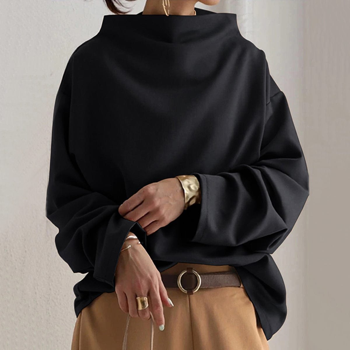 Lena | Eleganter und bequemer Damen Oversize Strickpullover