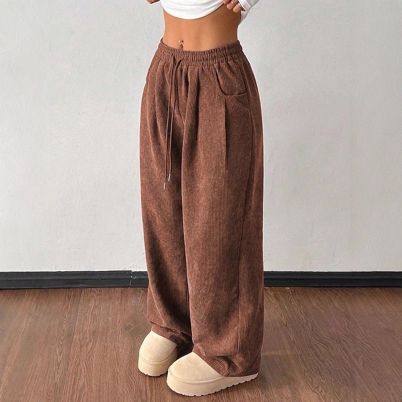Georgina | Wide-Leg Pants – Relaxed Style for Everyday Wear