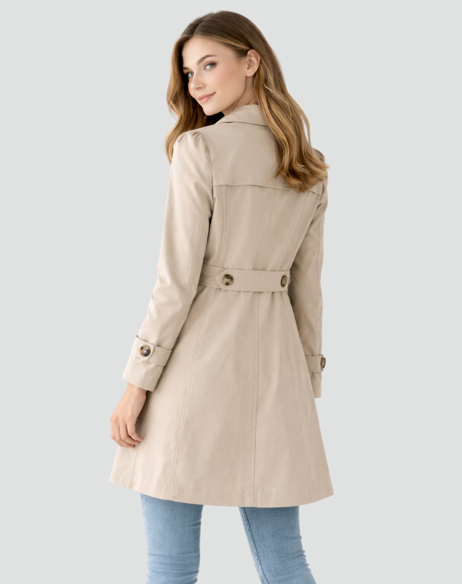 Martina | Klassischer und eleganter Damen Trenchcoat