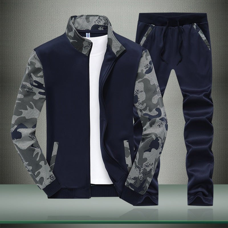 Drune | Herren Trainingsanzug – Modisches Camouflage Mesh für Aktive
