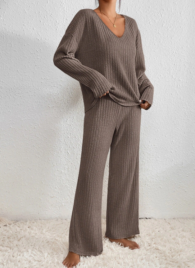 Elisabeth | Bequemes und raffiniertes Strick Zweiteiler Set