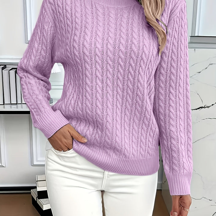 Lena | Moderner Und Weicher High-Low Strickpullover