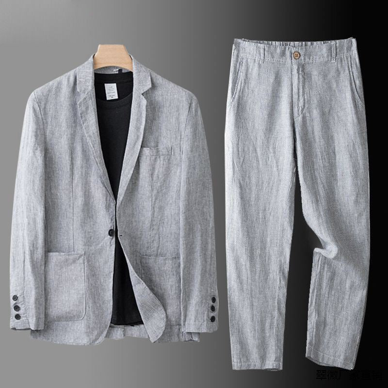 Maximilian | Leichter und eleganter Herren Leinen Blazer