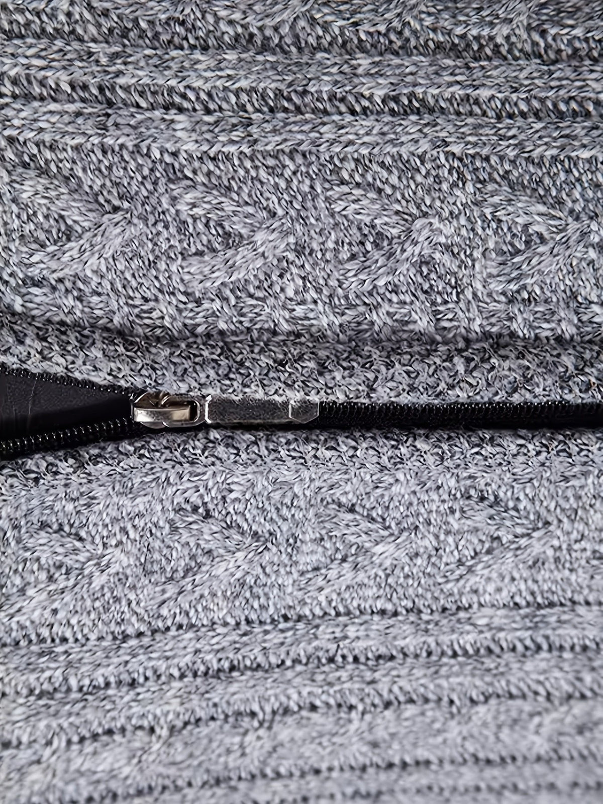 Walter | Full-Zip Cardigan – Textured Design for Men