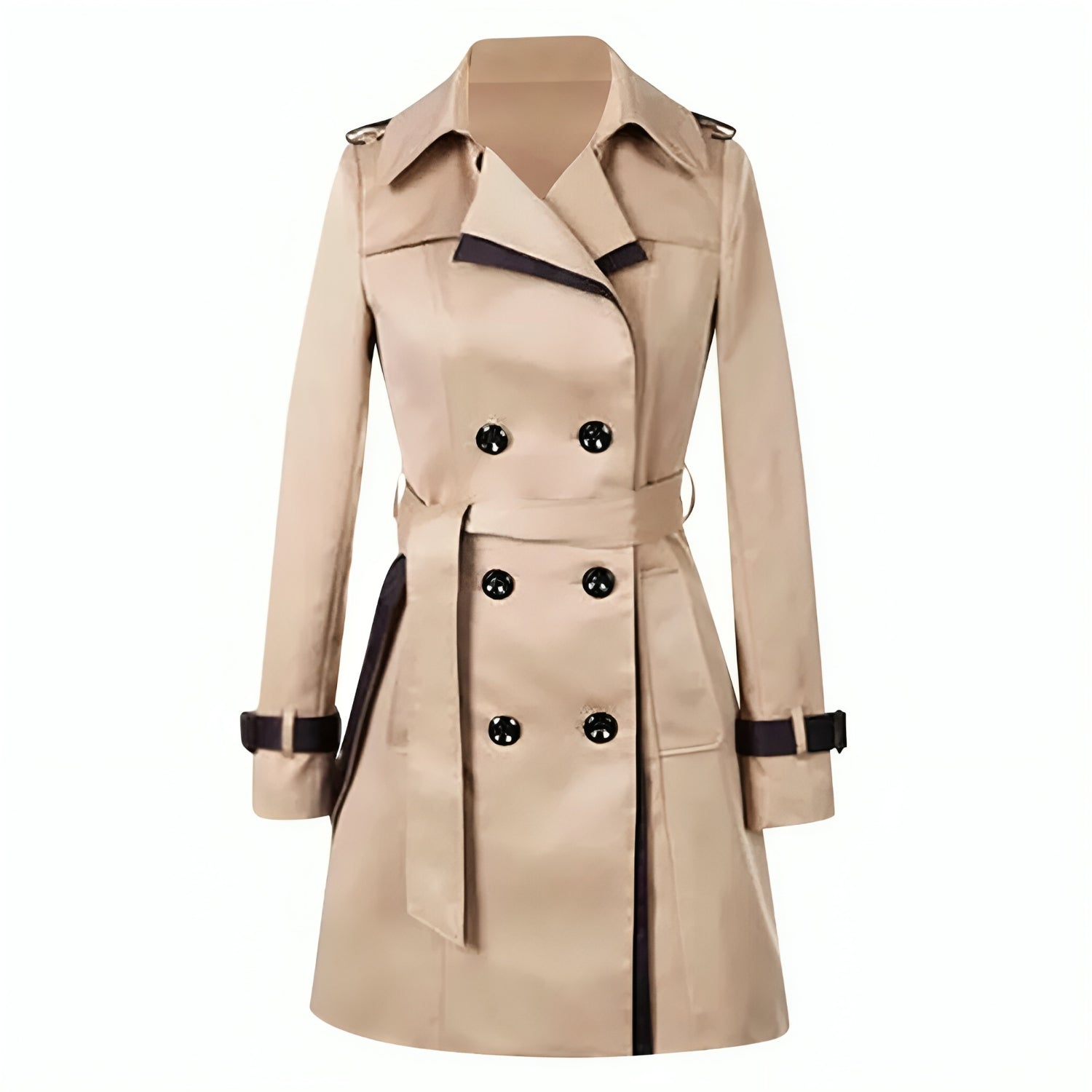 Laura | Langer und eleganter Damen Trenchcoat