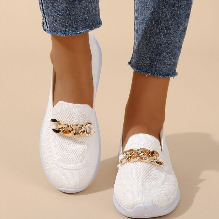 Luna | Stützende und atmungsaktive Damen orthopädische Loafer