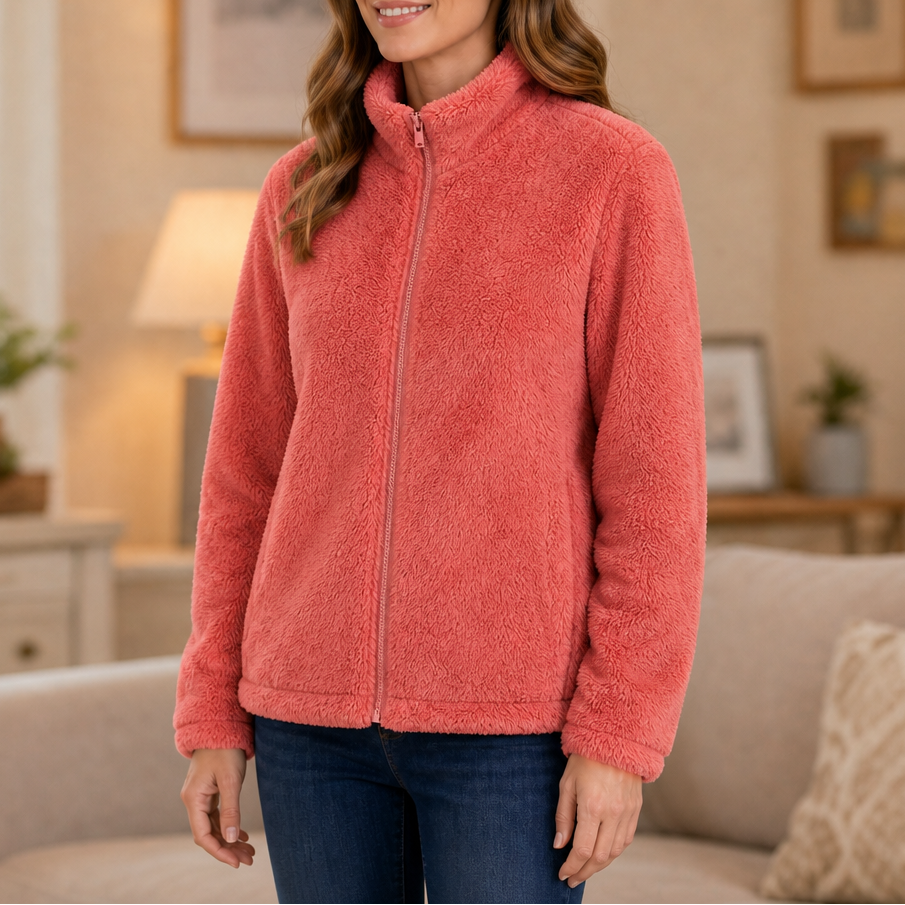 Velora | Fleecejacke mit Stehkragen – Warm und Bequem für Frauen
