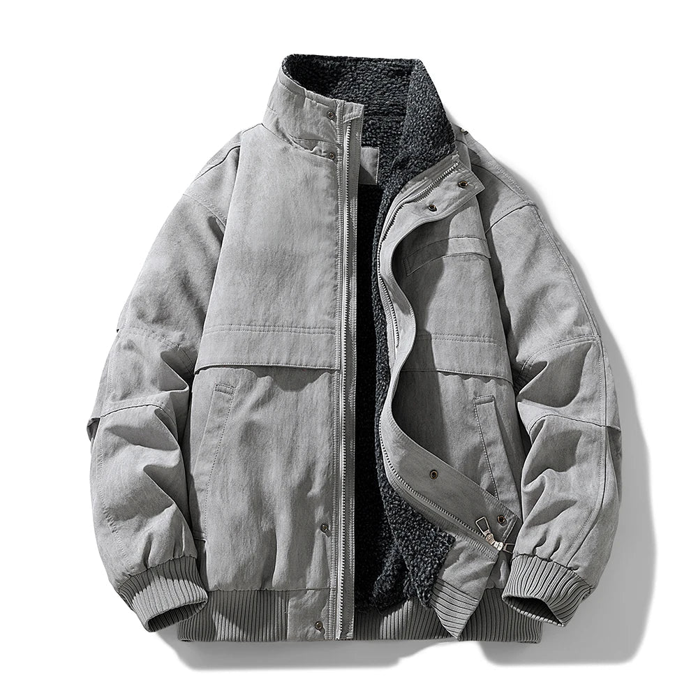 Velora | Puffer Jacket – Elegante Fleece-Lining für Männer