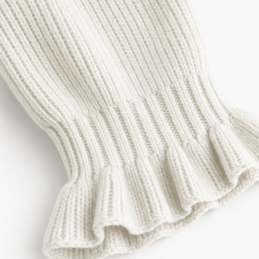 Vessa | V-hals Gebreide Trui met Relaxed Fit