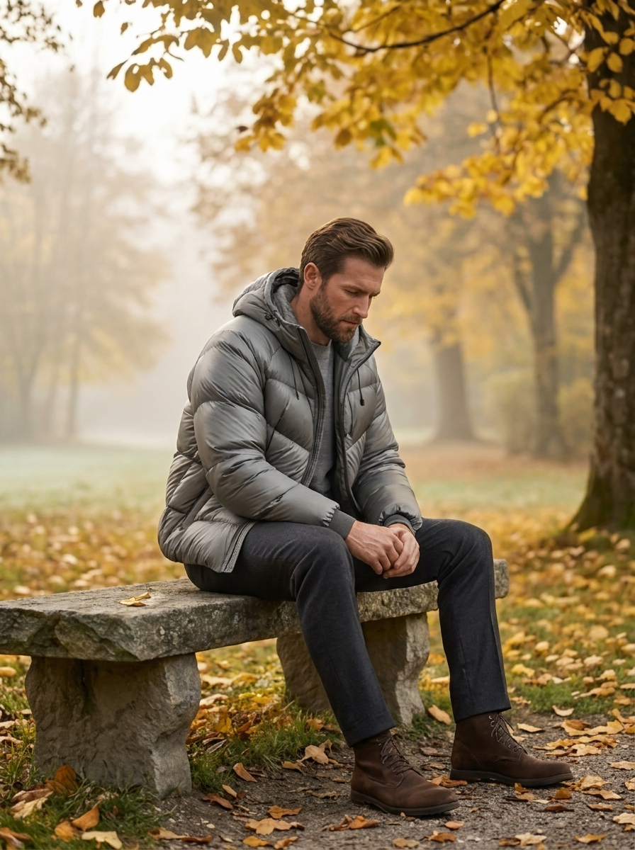 Maverick | Men's Hooded Insulated Down Puffer Jacket