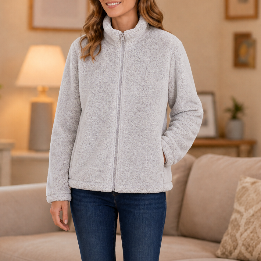 Velora | Fleecejacke mit Stehkragen – Warm und Bequem für Frauen