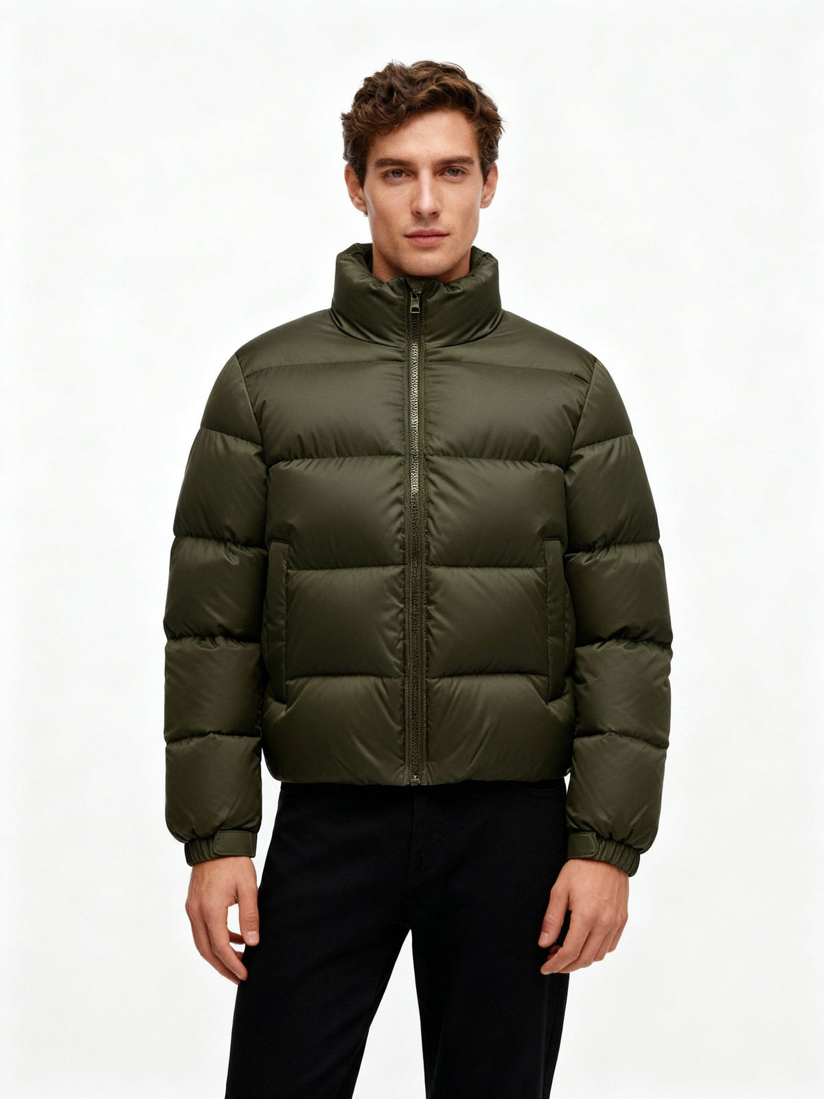 Drune | Pufferjacke für Herren – Warme Winterjacke mit Kapuze