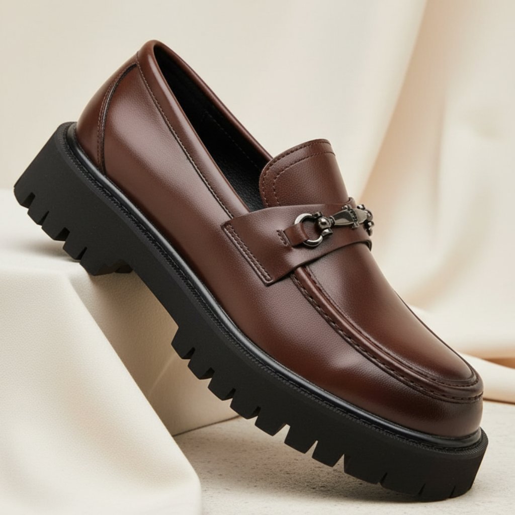 Alaric | Elegante Herren Loafer aus Leder – Stilvolle, Braune & Schwarze Modelle verfügbar 2