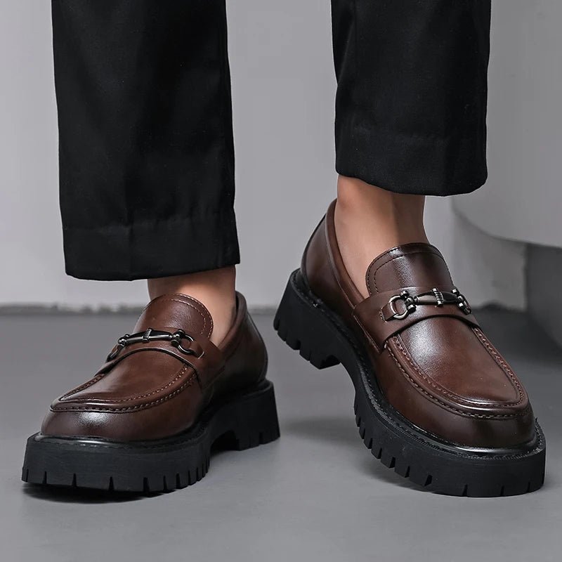 Alaric | Elegante Herren Loafer aus Leder – Stilvolle, Braune & Schwarze Modelle verfügbar 5