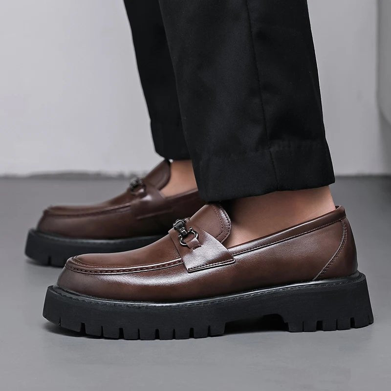 Alaric | Elegante Herren Loafer aus Leder – Stilvolle, Braune & Schwarze Modelle verfügbar 6