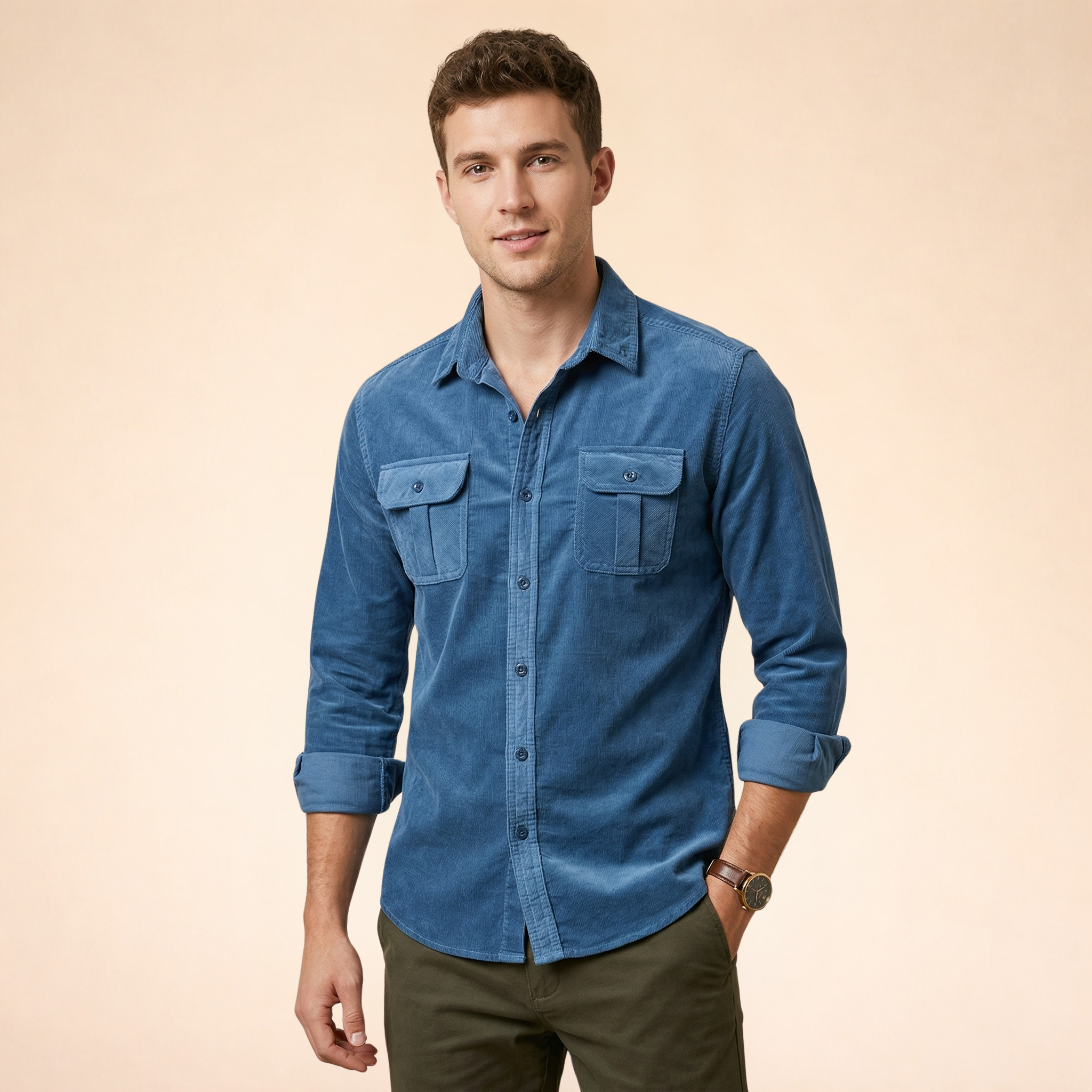 Andreas | Elegantes und bequemes Slim-Fit-Hemd 4