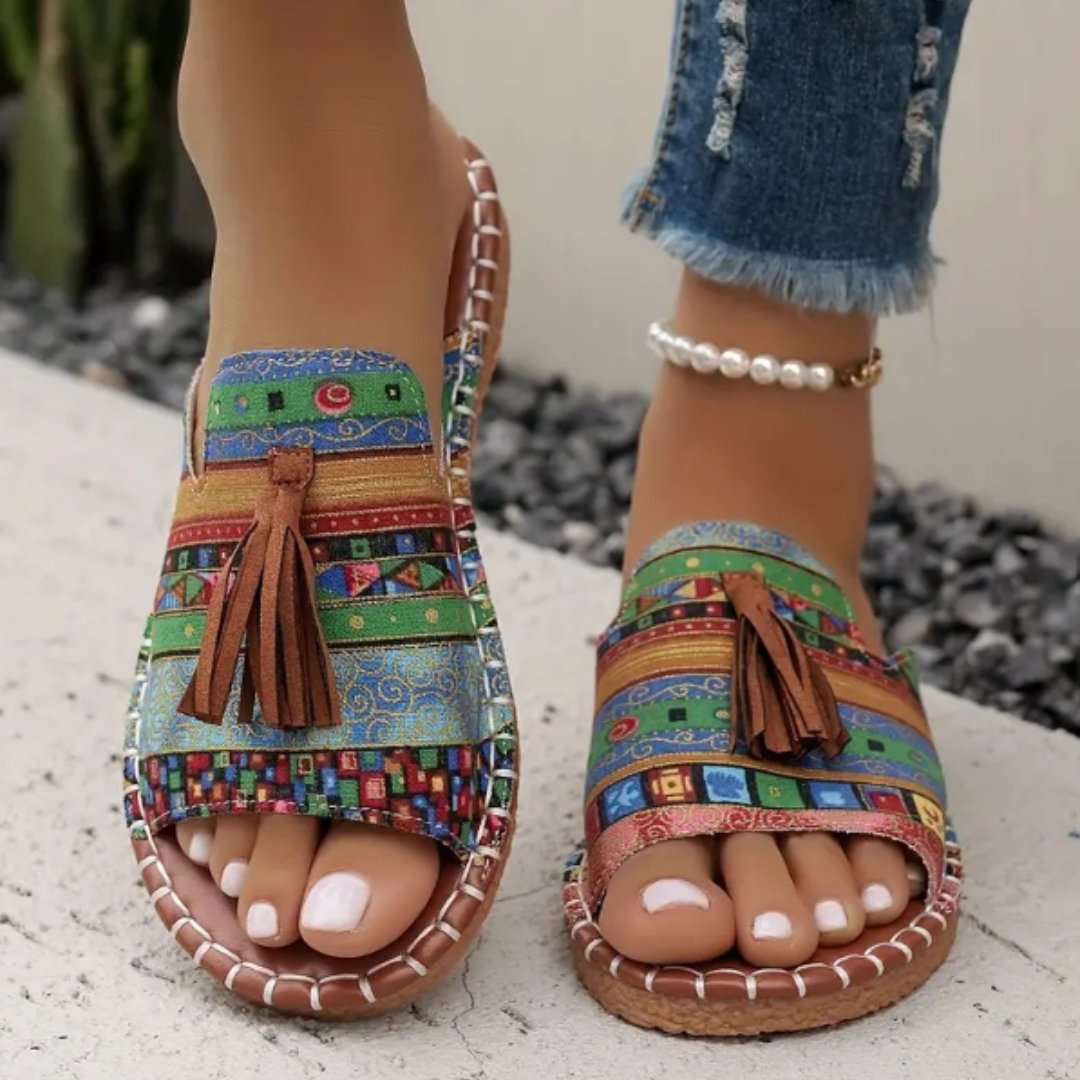 Arielle | Bequeme & Stilvolle Damen Sandalen – Böhmisch, Offen und Ideal für den Sommer 7