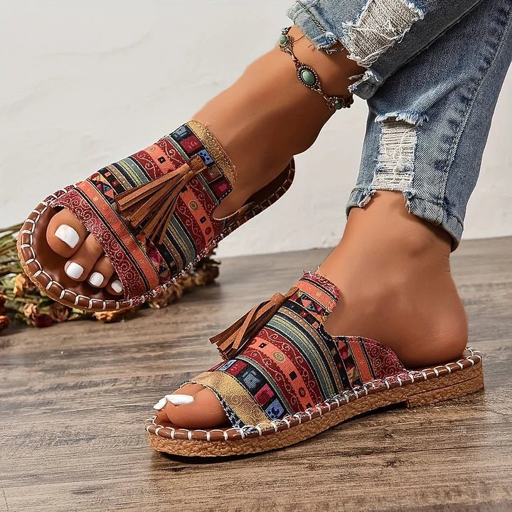 Arielle | Bequeme & Stilvolle Damen Sandalen – Böhmisch, Offen und Ideal für den Sommer 8