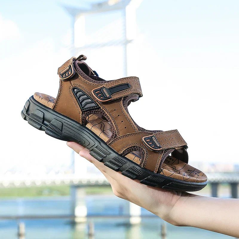 Arthur | Ergonomische orthopädische Ledersandalen 7