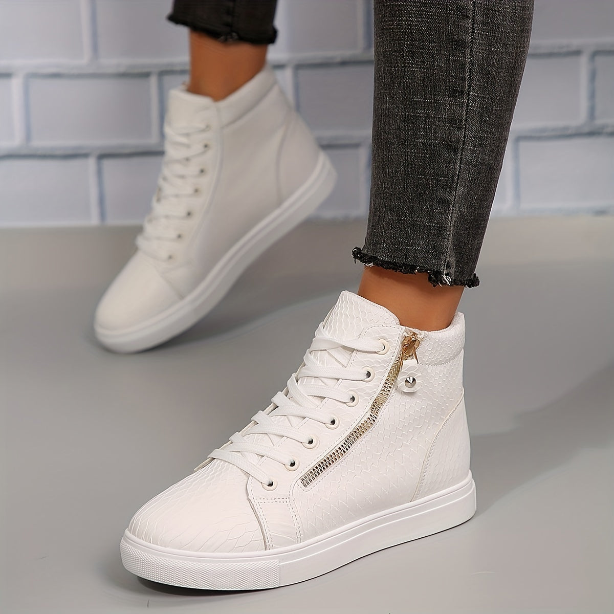 Astoria | Elegante & Bequeme Damen High-Top-Sneaker – On Schuhe Damen, Casual Style 9