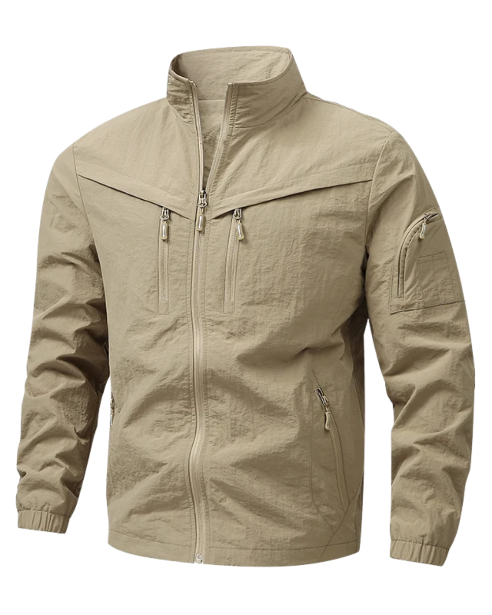 Aurex | Strukturierte, Wetterresistente & Vielseitige Mehrtaschenjacke 1