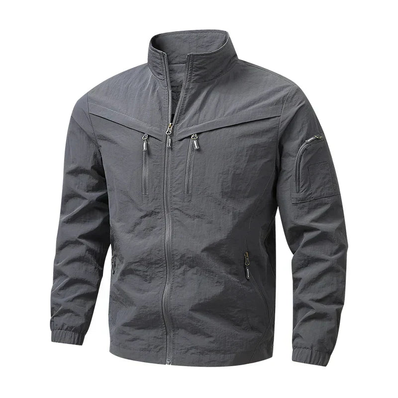 Aurex | Strukturierte, Wetterresistente & Vielseitige Mehrtaschenjacke 3