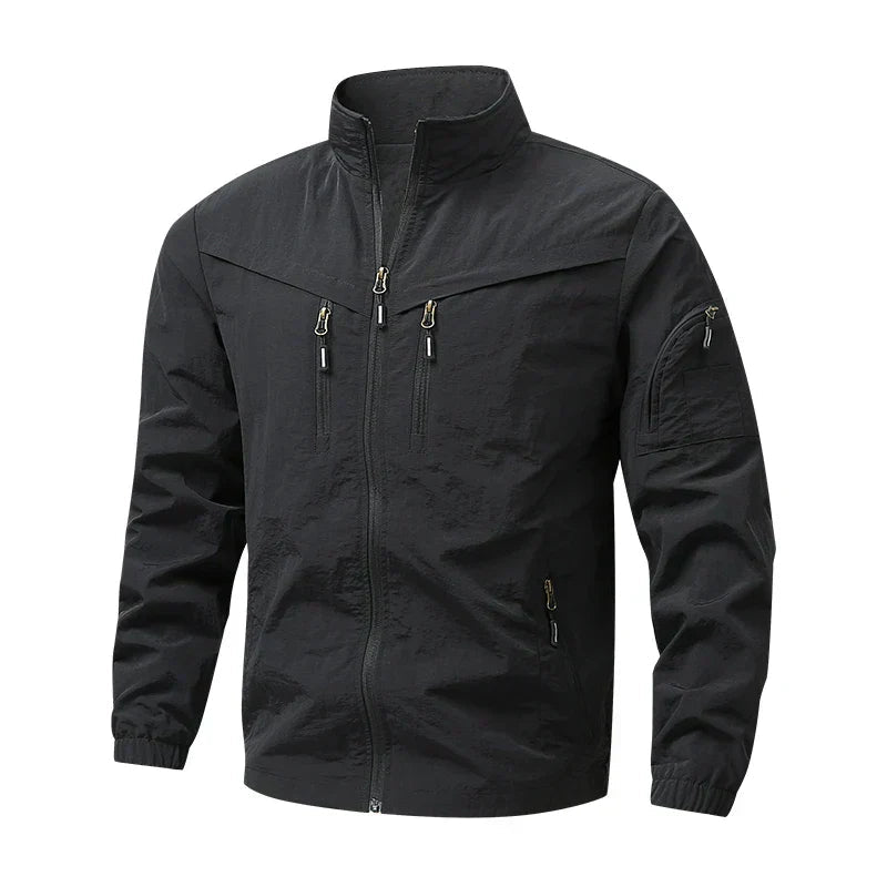 Aurex | Strukturierte, Wetterresistente & Vielseitige Mehrtaschenjacke 4