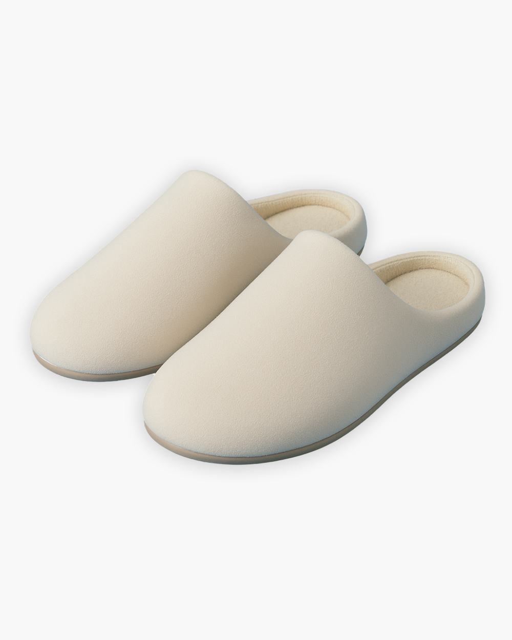 Geschlossene Hausschuhe mit weicher Innensohle