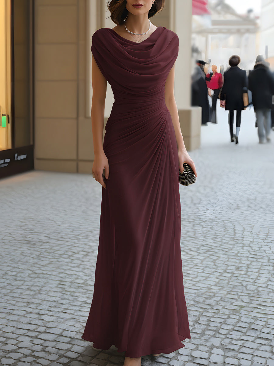 Bella | Elegantes, Tailliertes Maxikleid für Damen – Fließendes Maxikleid Sommer 5