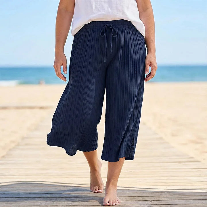 Bexara | Weite, Bequeme & Elegante Bundfaltenhose 5