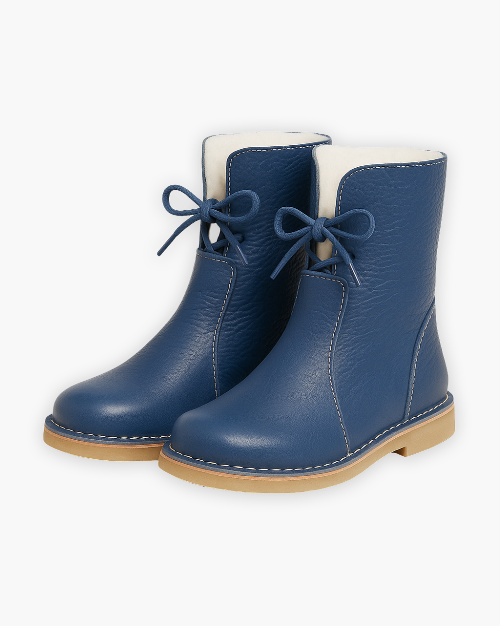 Gefütterte Winterboots mit rutschfester Sohle