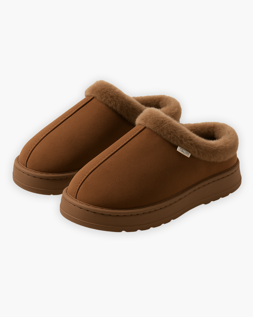 Warme Hausschuhe mit weichem Innenfutter