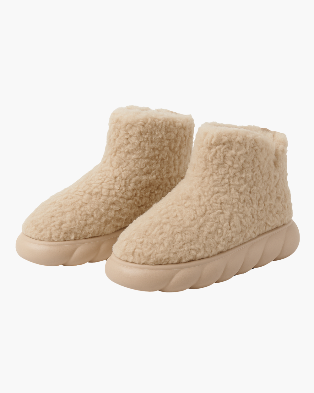 Kuschelige Hausschuhe mit warmer Fütterung