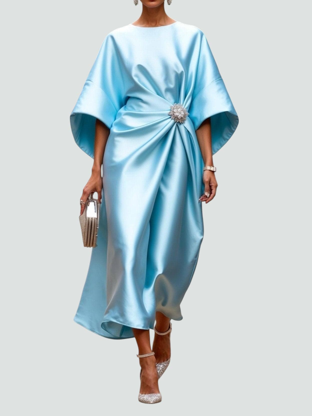 Celia | Elegantes, Figurbetontes Abendkleid Lang für Besondere Anlässe 2