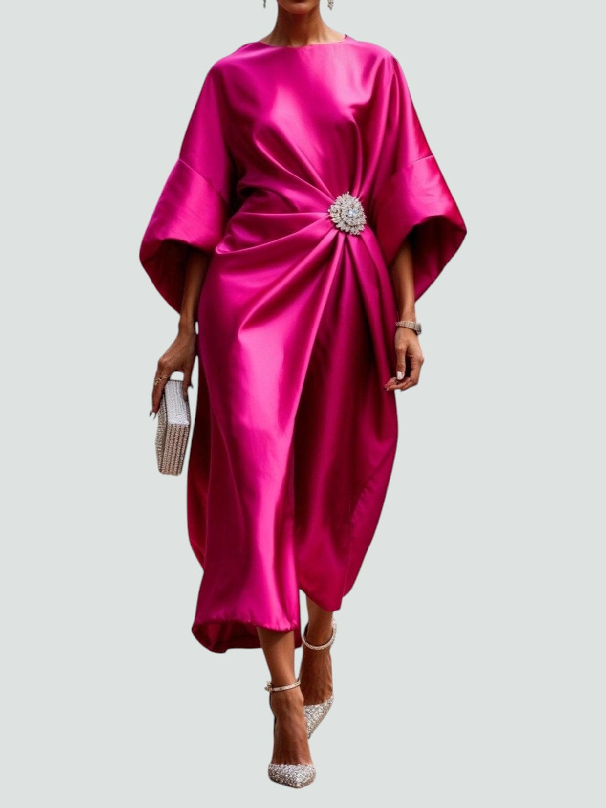 Celia | Elegantes, Figurbetontes Abendkleid Lang für Besondere Anlässe 3