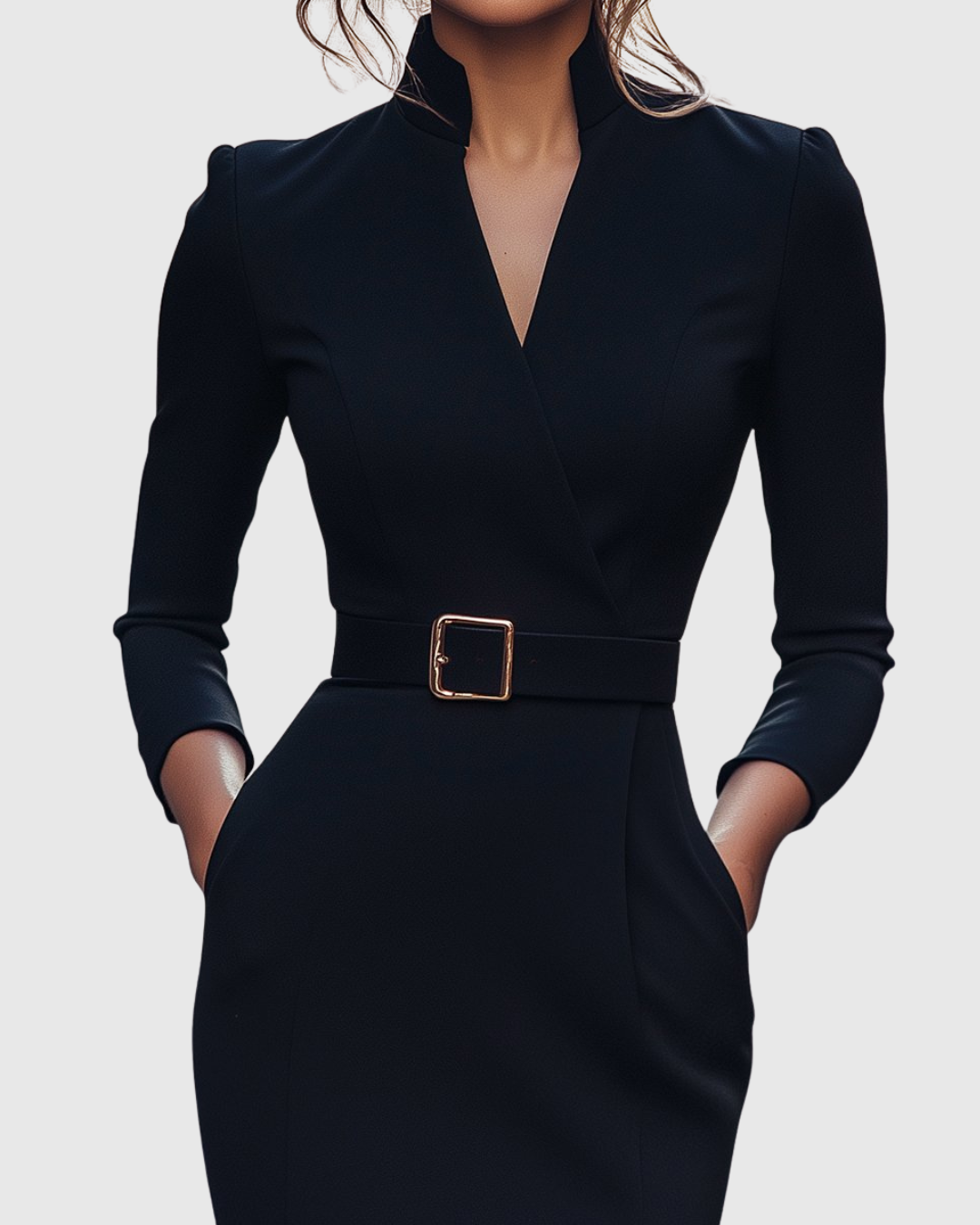 Claribel | Elegantes, Tailliertes Midikleid für Jeden Anlass 2