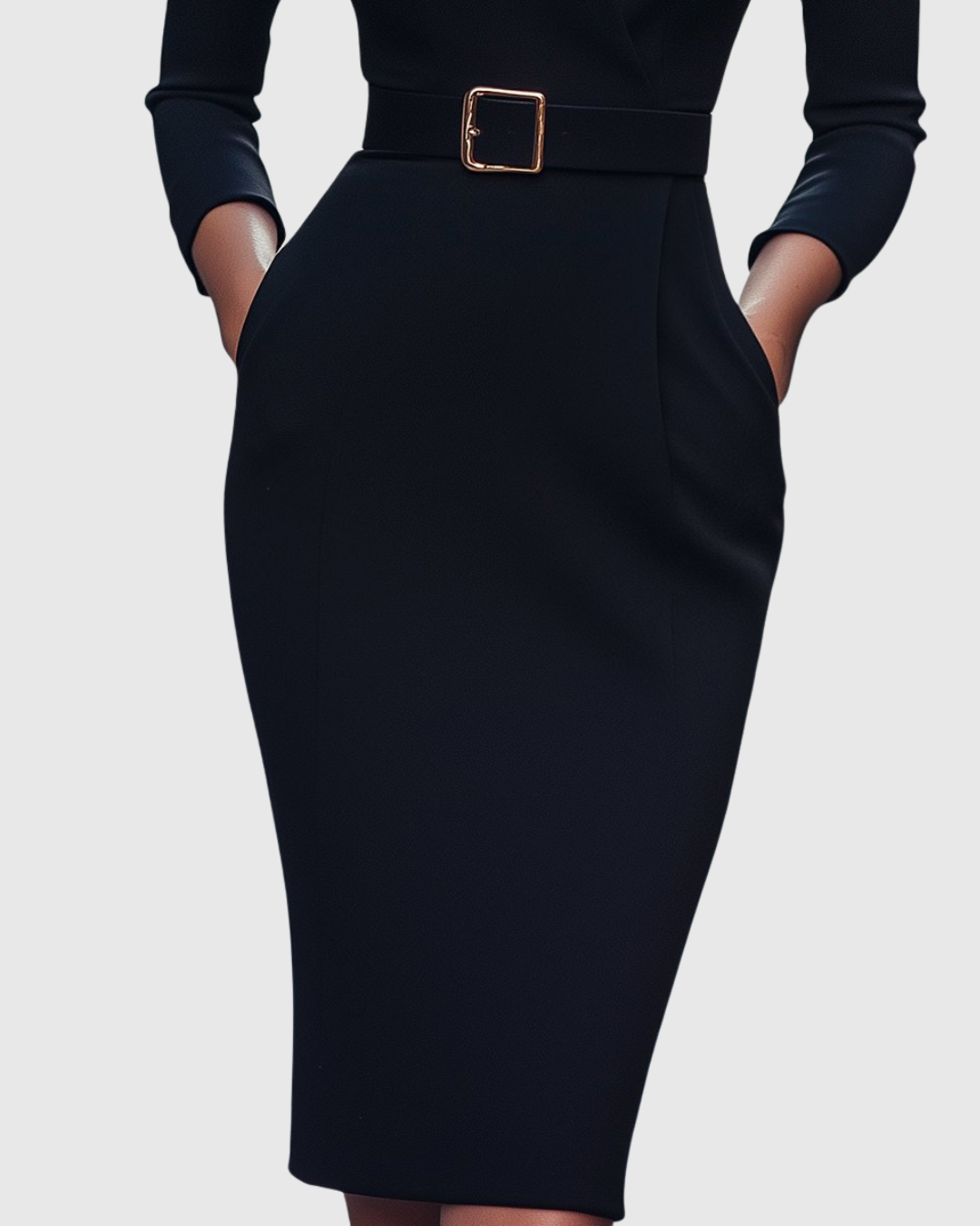 Claribel | Elegantes, Tailliertes Midikleid für Jeden Anlass 3