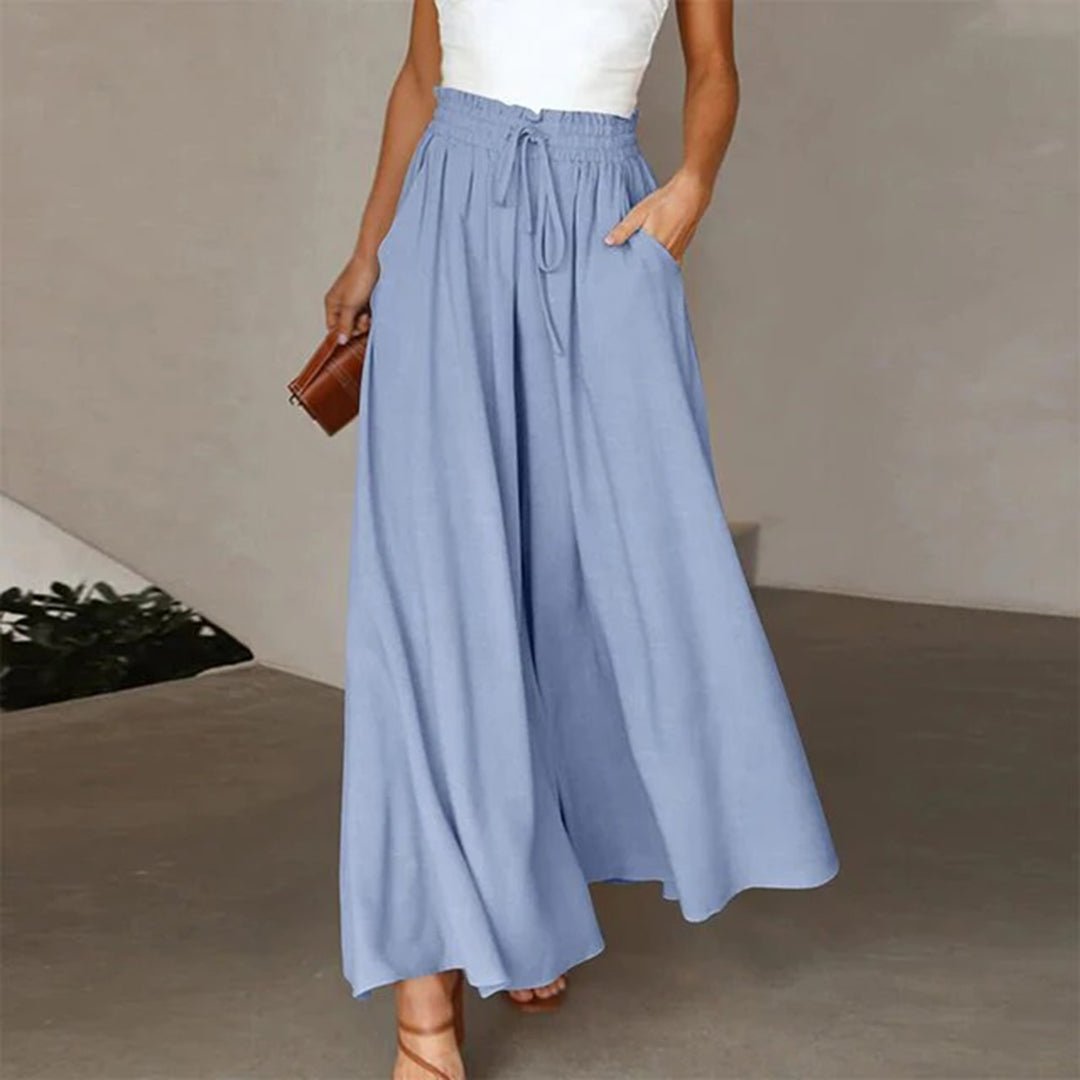 Clementine | Elegante, Fließende & Bequeme Damen-Palazzo-Hose 4