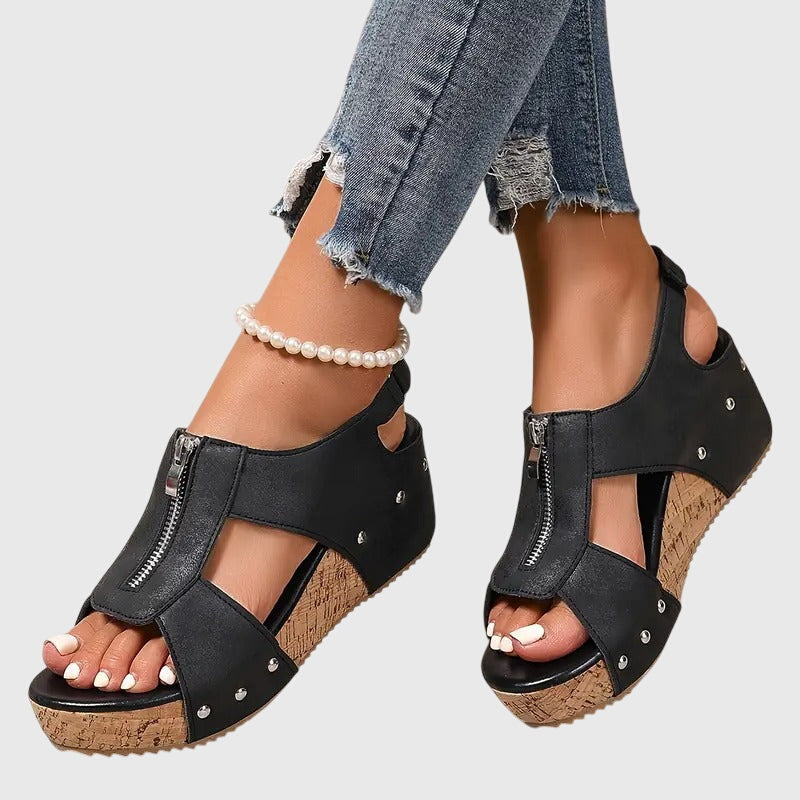 Cora | Stilvolle, Bequeme Damen Sandale mit Fußgewölbeunterstützung 3