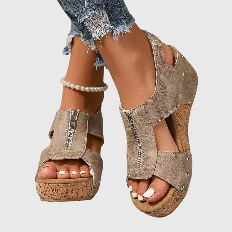 Cora | Stilvolle, Bequeme Damen Sandale mit Fußgewölbeunterstützung 6