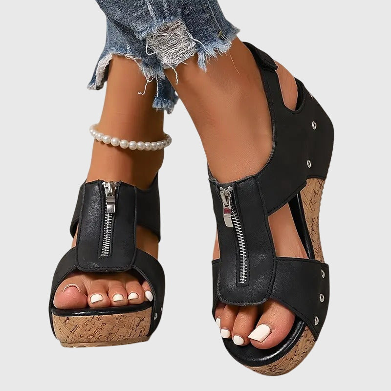 Cora | Stilvolle, Bequeme Damen Sandale mit Fußgewölbeunterstützung 8