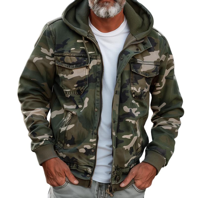 Daan | Cargojacke Camouflage Urban Funktionell Praktisch 1