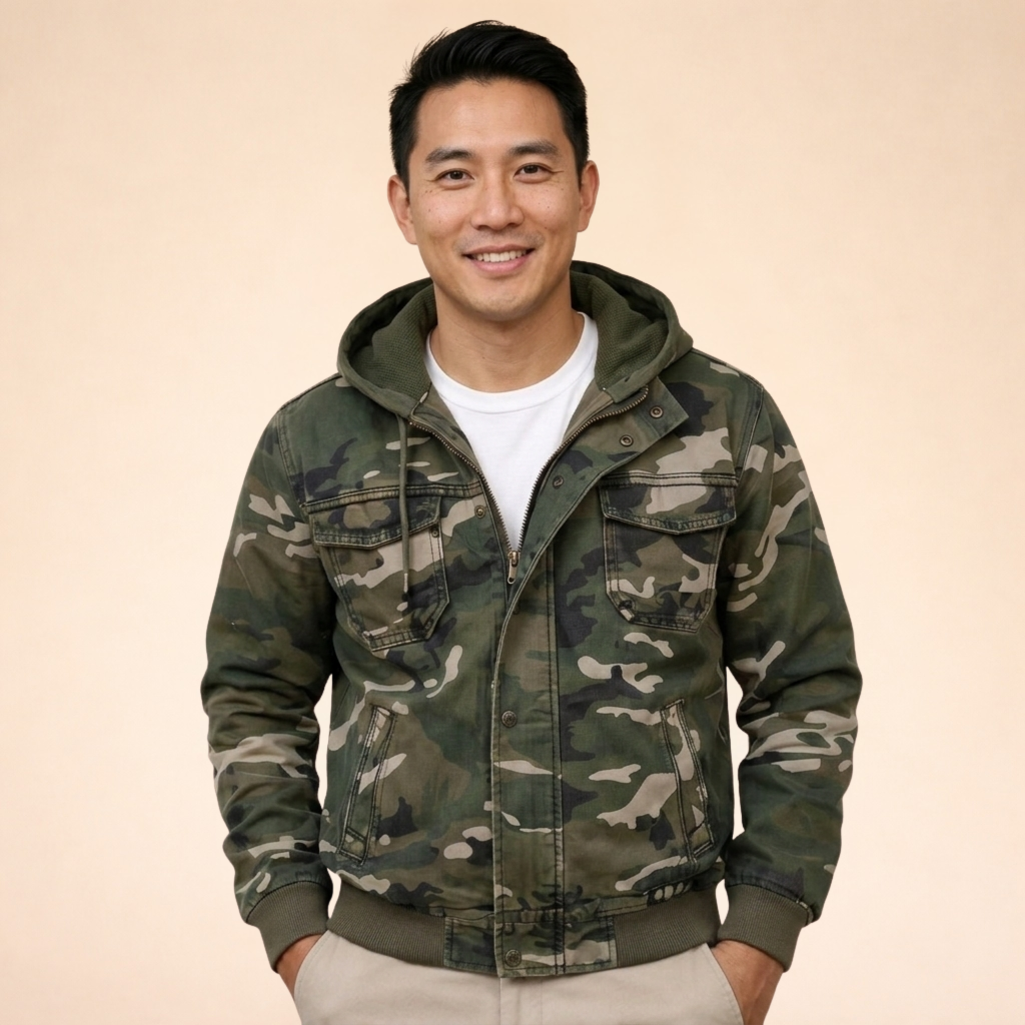 Daan | Cargojacke Camouflage Urban Funktionell Praktisch 5
