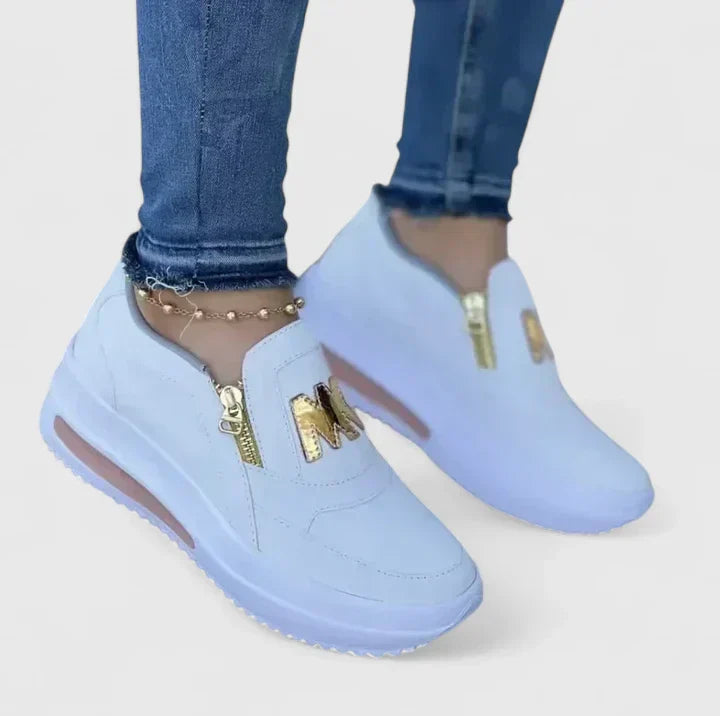 Delphine | Bequeme, Stilvolle & Hohe Damen-Plateau-Sneaker 6