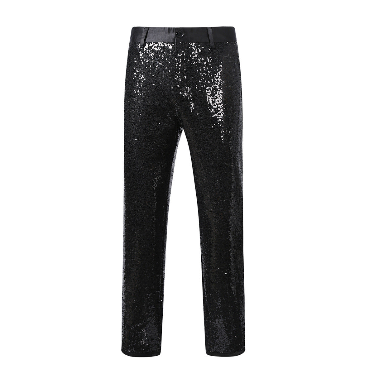 Devid | Paillettenhose Herren Glamour Extravaganter Stil Slim Fit 2