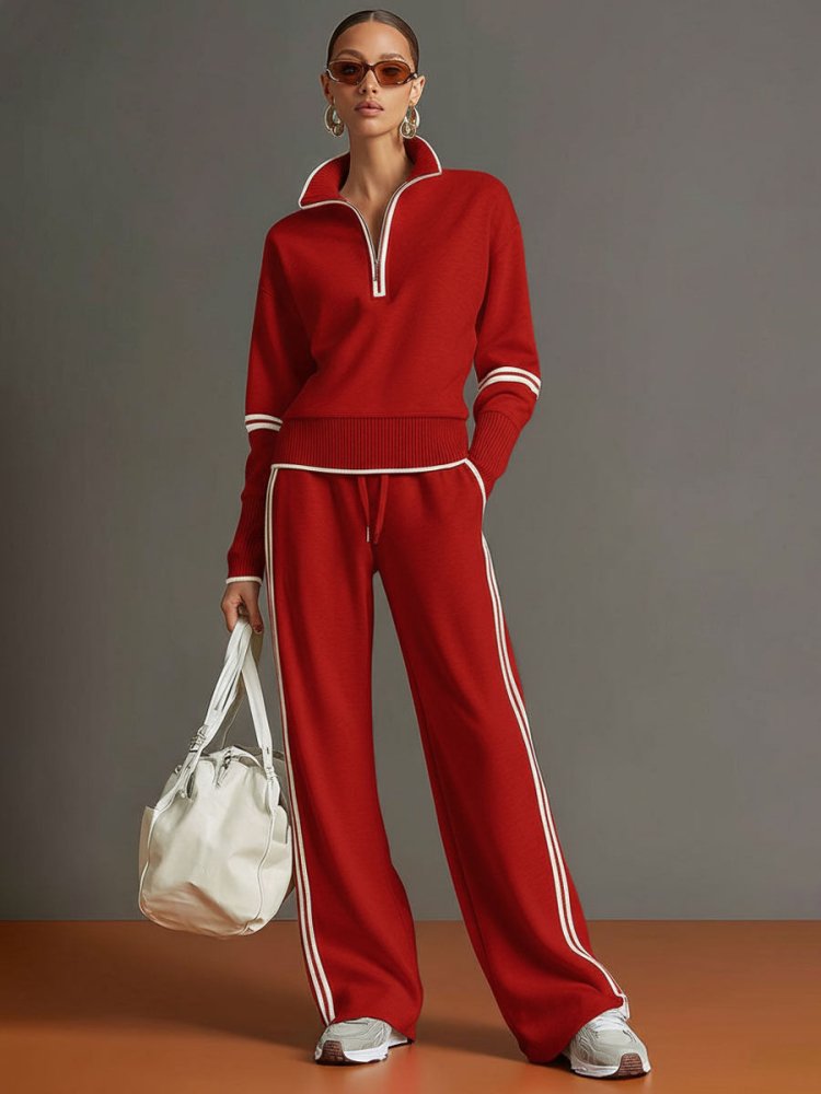 Diana | Damen Set Elegant Casual Weit Geschnitten Bequem 7
