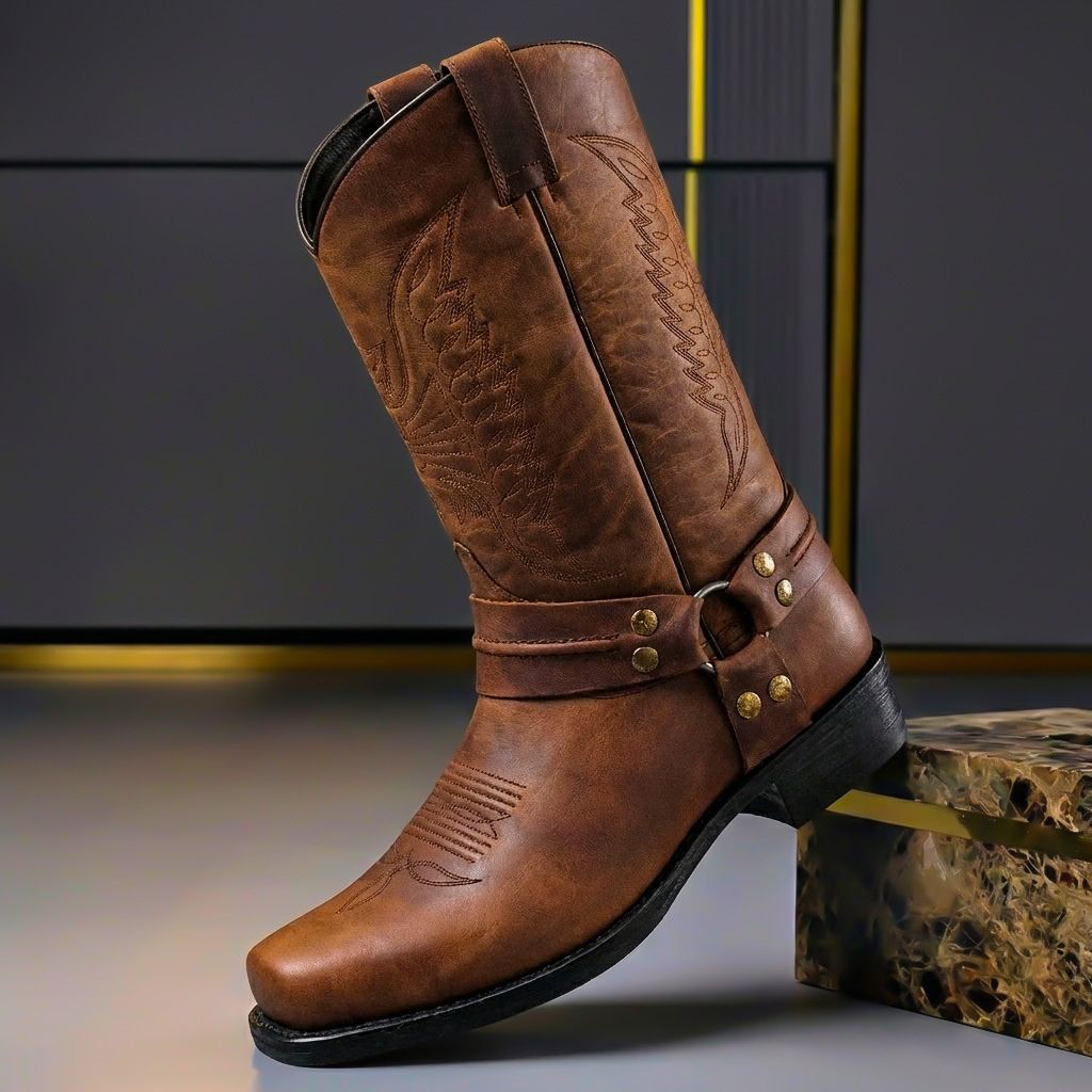 Edward | Klassische Stiefel aus echtem Leder 0